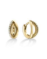 Niki White Diamonds Earrings